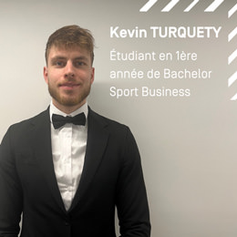 Kevin Turquety étudiant esg sport