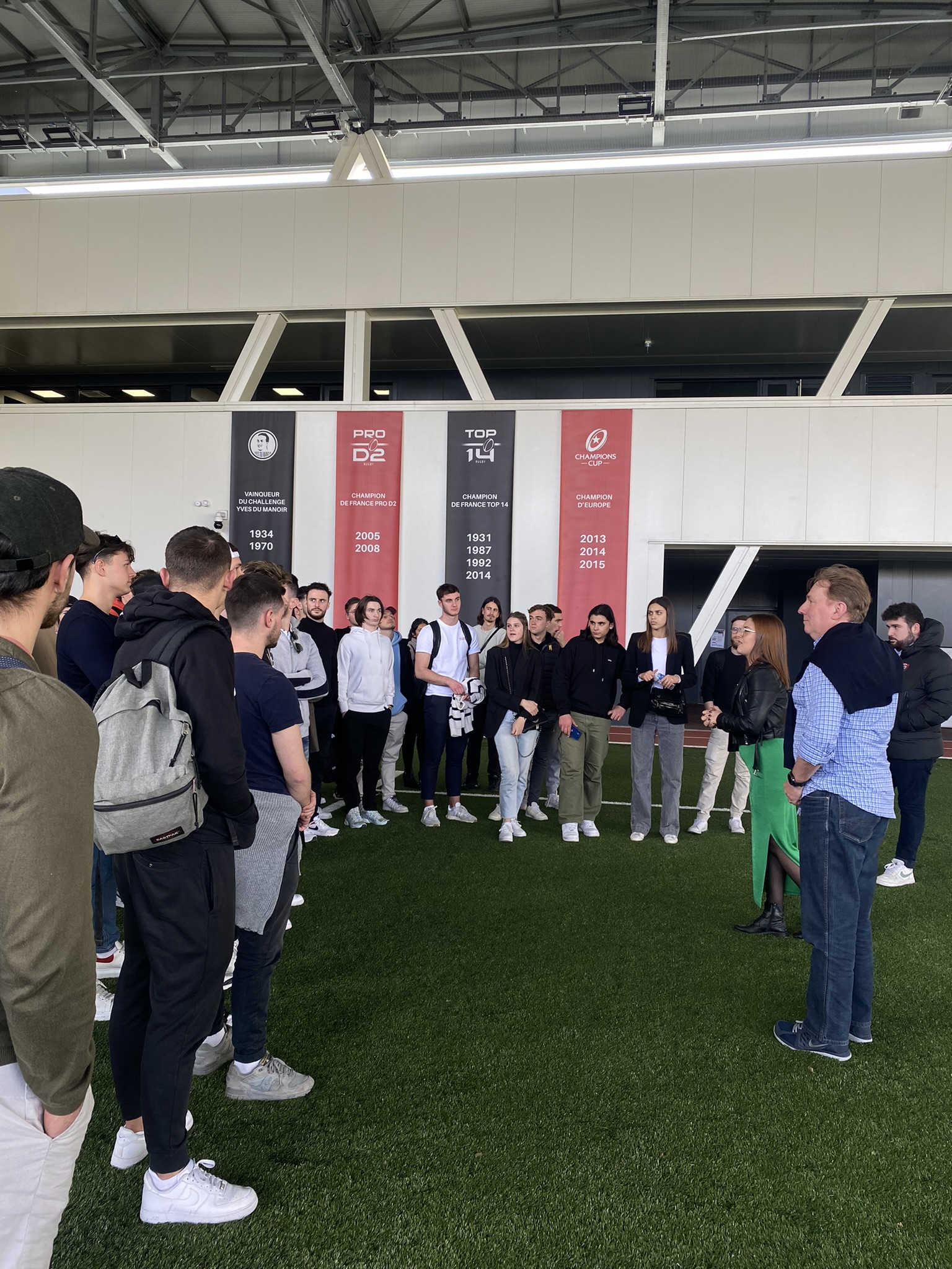 Nos étudiants au Rugby club toulonnais