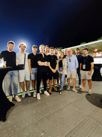 Nos étudiants au Provence Rugby