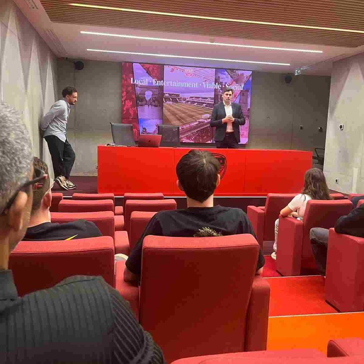 Visite du DFCO - centre de formation - ESG Dijon
