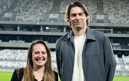 Camille Lacourt parrain de promotion
