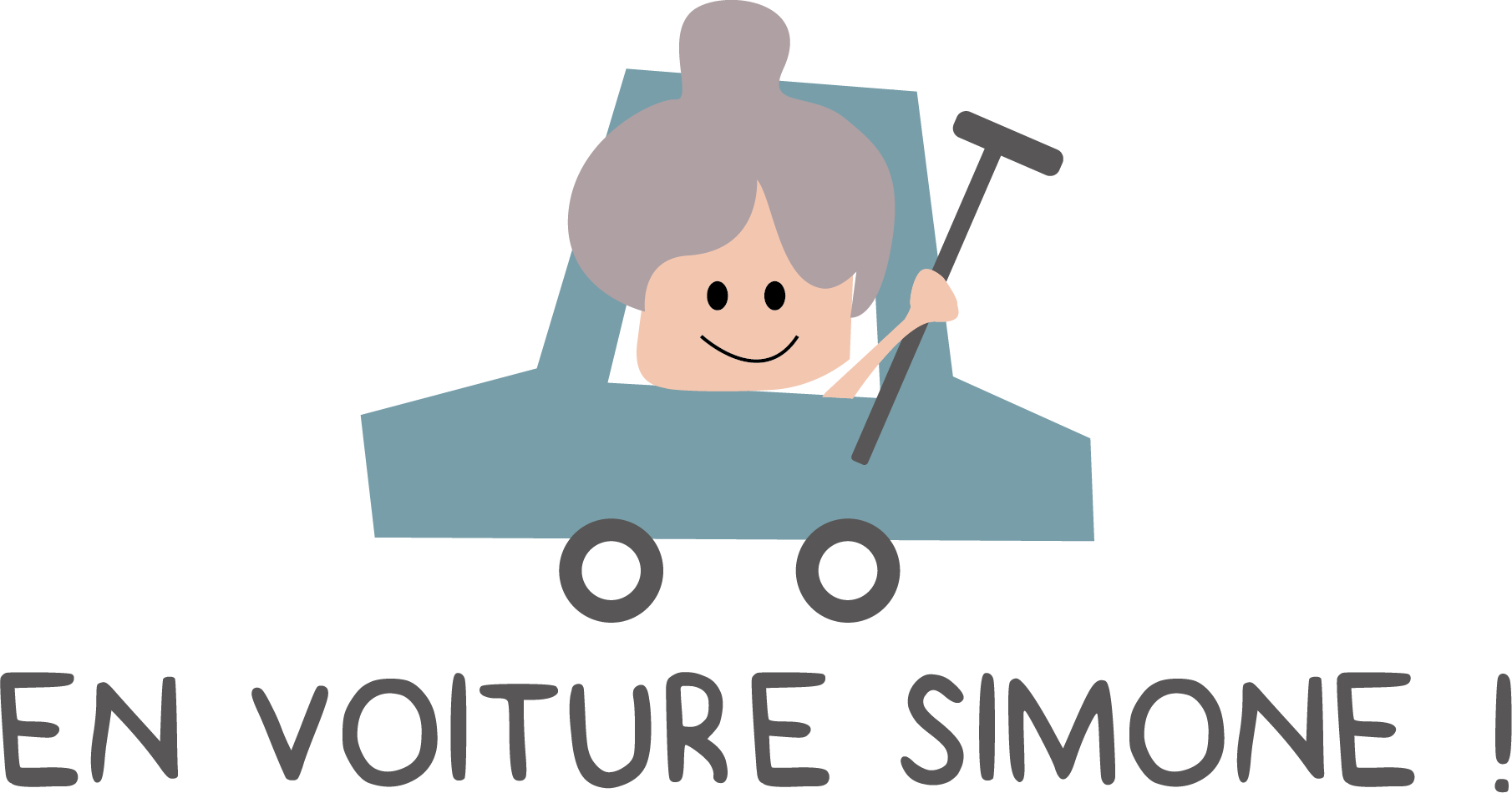 Logo en voiture simone