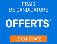 Frais de candidature offerts pour une inscription en première année Frais de candidature offerts pour une inscription en première année
